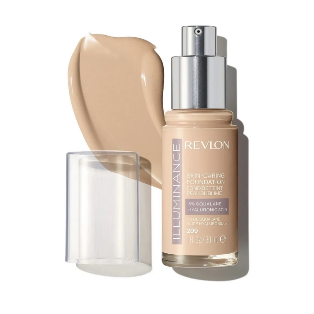 Revlon Illuminance Skin-Caring Foundation 305 Medium Sand 2 Count - Picture 3 of 7